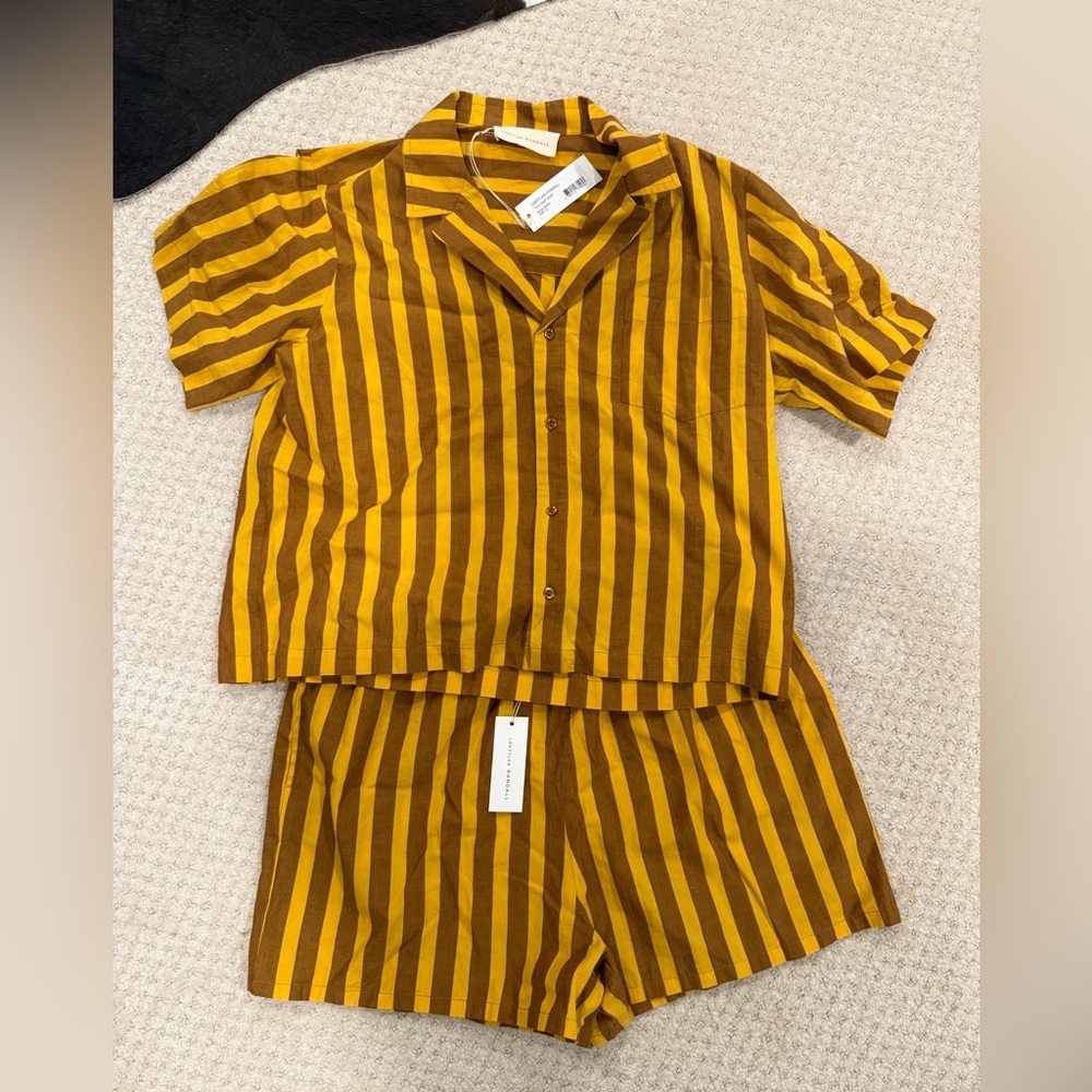 Loeffler Randall Tina Camp Shirt - Picture 5 of 6